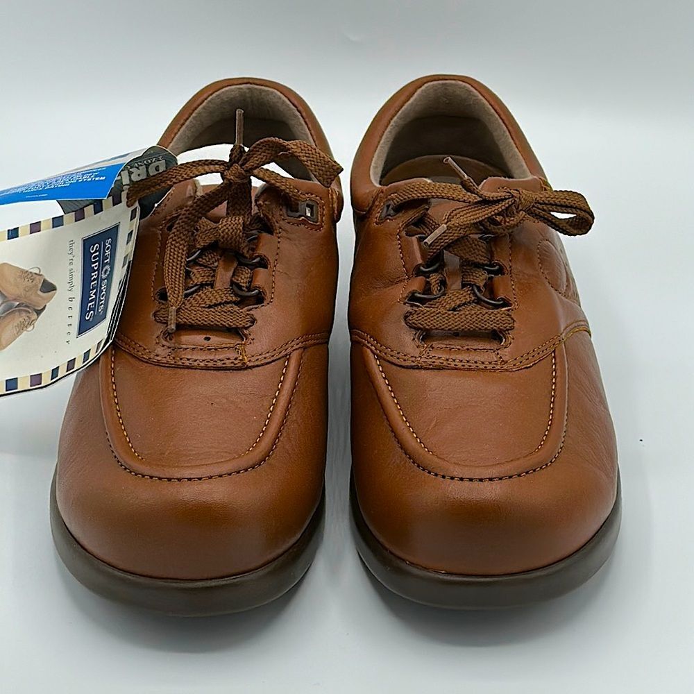 Soft Spots Supremes Cushion Tan Shoes Size 8WW 141910